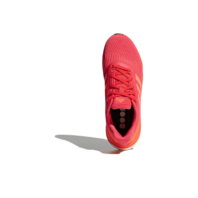 Adidas Response St Slip-Resistant Low-Top Running Shoes Women's Pink Orange-4