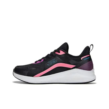 361° Cushioning And Breathable Low Top Running Shoes Women's Obsidian Black