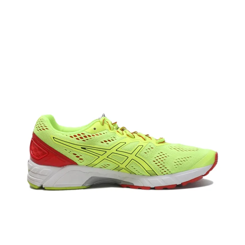 Asics Gel-DS Trainer 19 Anti-Slip And Wear-Resistant Breathable Low-Top Running Shoes Men's Neon Yellow Silver-1