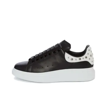 Alexander McQueen Oversized Studded Leather Sneakers 'Black'