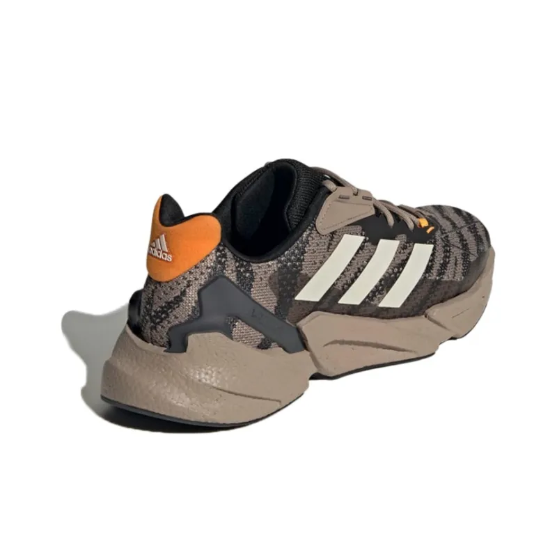 Adidas X9000L4 Chalky Brown Bright Orange-2