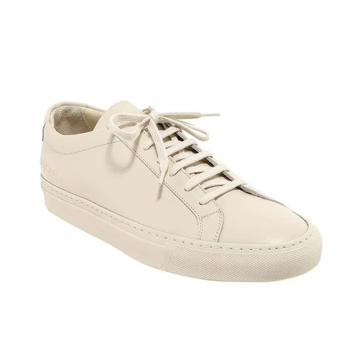 COMMON PROJECTS Low-Top Stylish Skateboarding Shoes Men's White-2