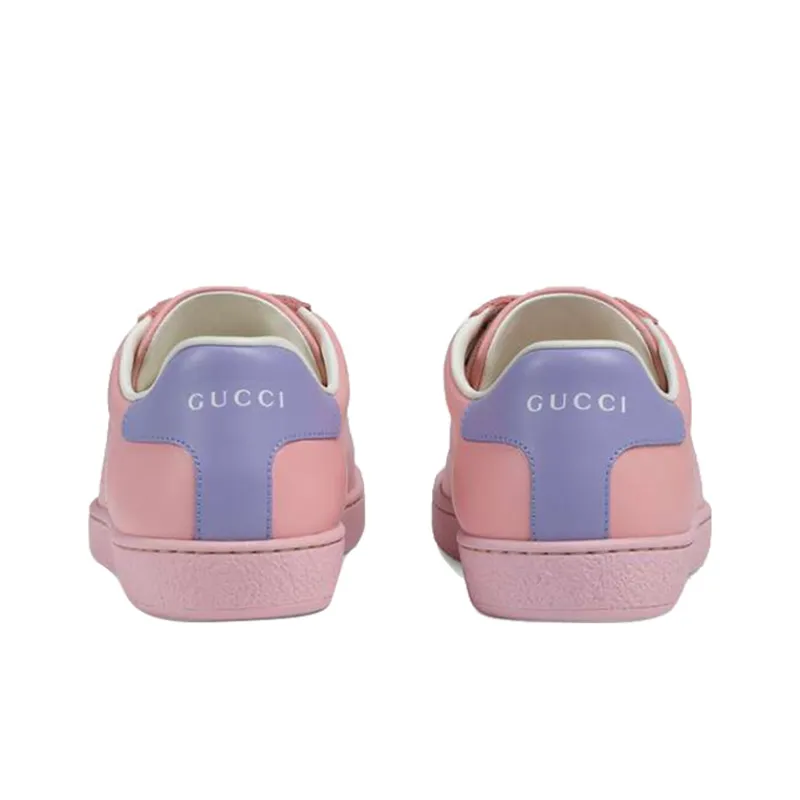 GUCCI Women's Ace 'Interlocking G Pink Blue' Women's-4