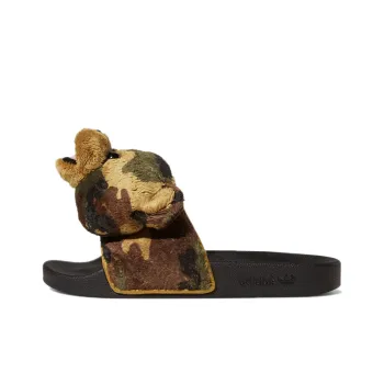Adidas Originals Js Adilette Jeremy Scott Teddy Camo