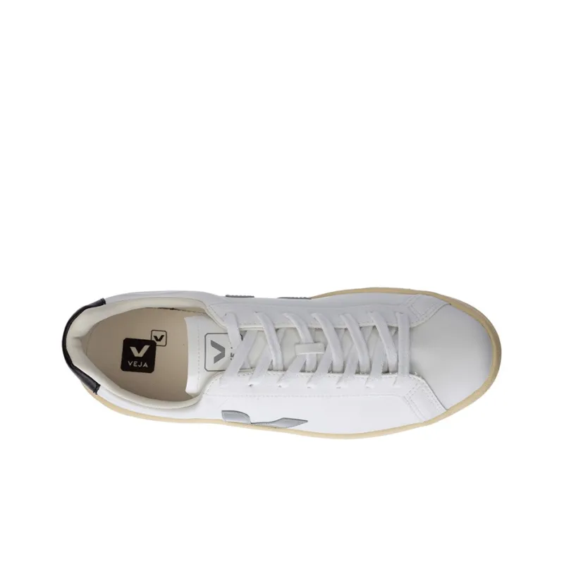 VEJA Urca Skateboard Shoes Men's White Black-4