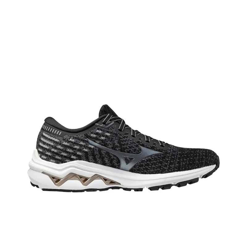 Mizuno Wave Inspire 17 Running Shoes Women's Low-Top Black/White-1