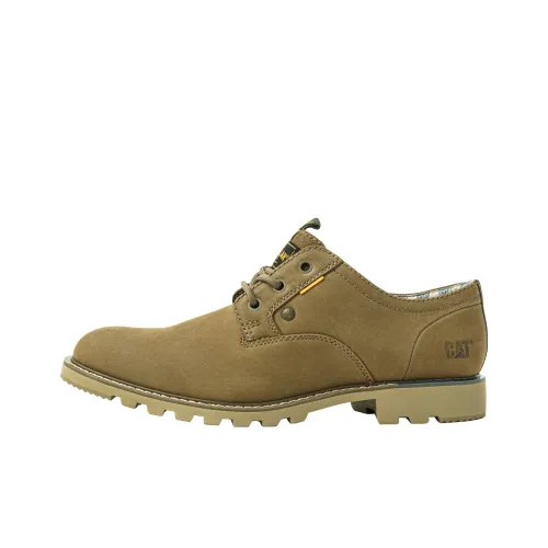 CAT Outdoor Shoes Men Low-Top Light Brown