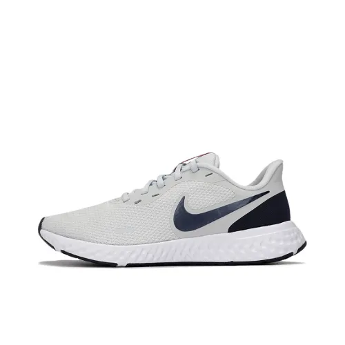 Nike Revolution 5 Premium Pure Platinum Thunder Blue