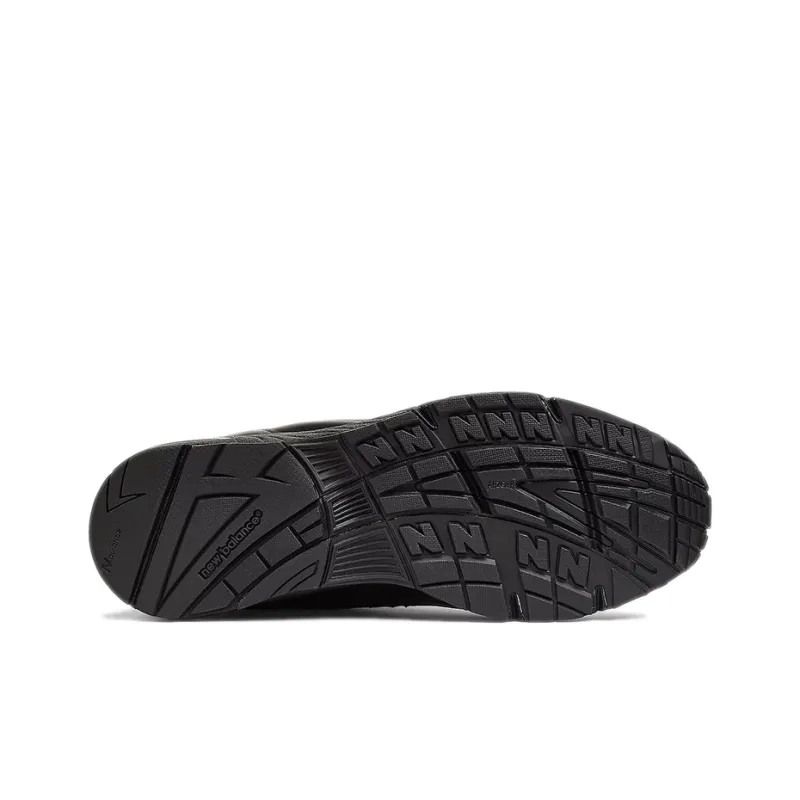 New Balance 991 MiUK Leather Black Grey-3