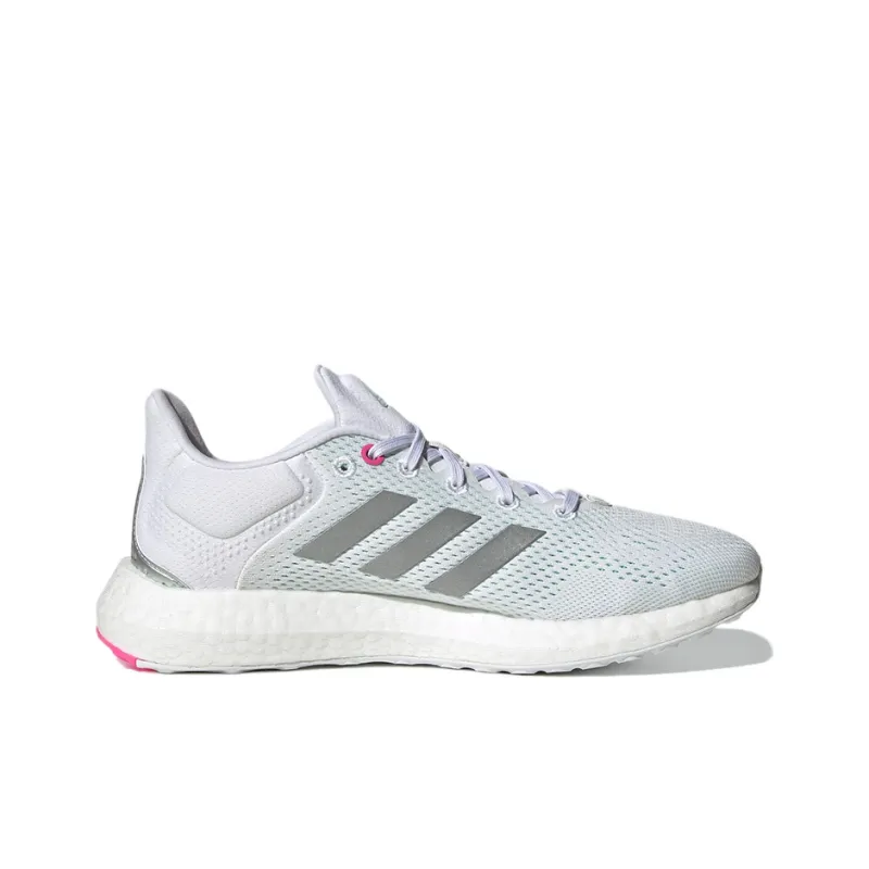 Adidas Pureboost 21 White Silver Mint Women's-1