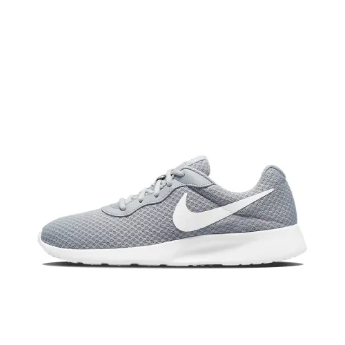 Nike Tanjun Casual Shoes Men Low-Top Gray/White