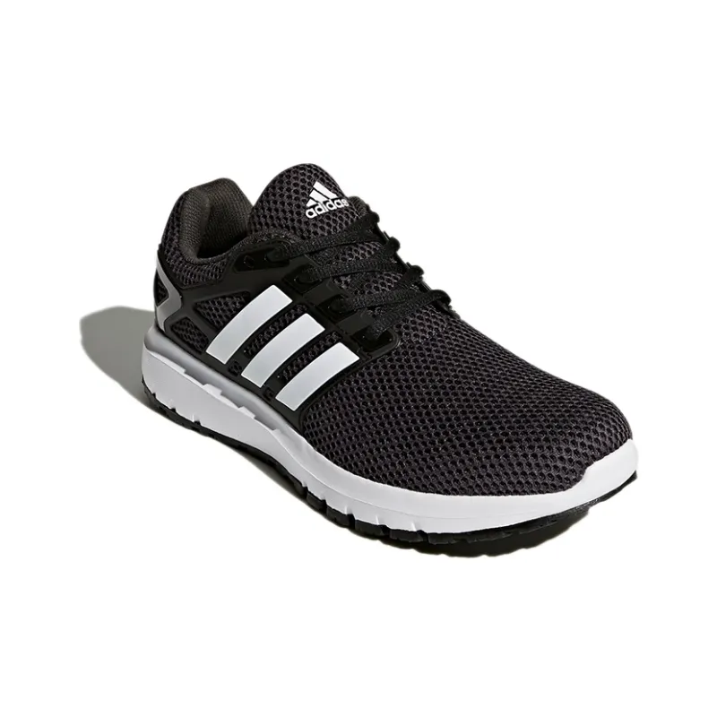 Adidas Energy Cloud Abrasion Resistant Coverage Low Top Running Shoes Men's Graphite Black-2
