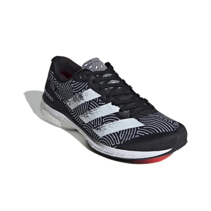 Adidas Adizero Adios 5 X Hirocoledge 'Tokyo Black White'-2