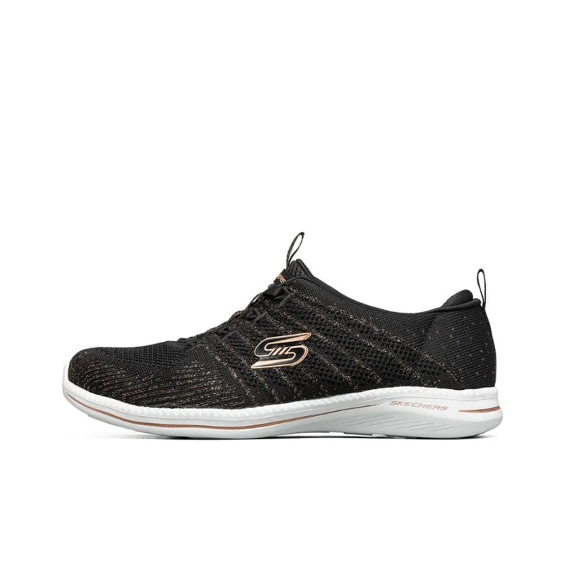 Skechers Gratis Collection Casual Shoes Women's Low Top Black/Gold-0