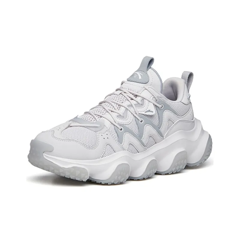 Anta Anti-Slip Wear-Resistant Low-Top Running Shoes Men's Gray-2