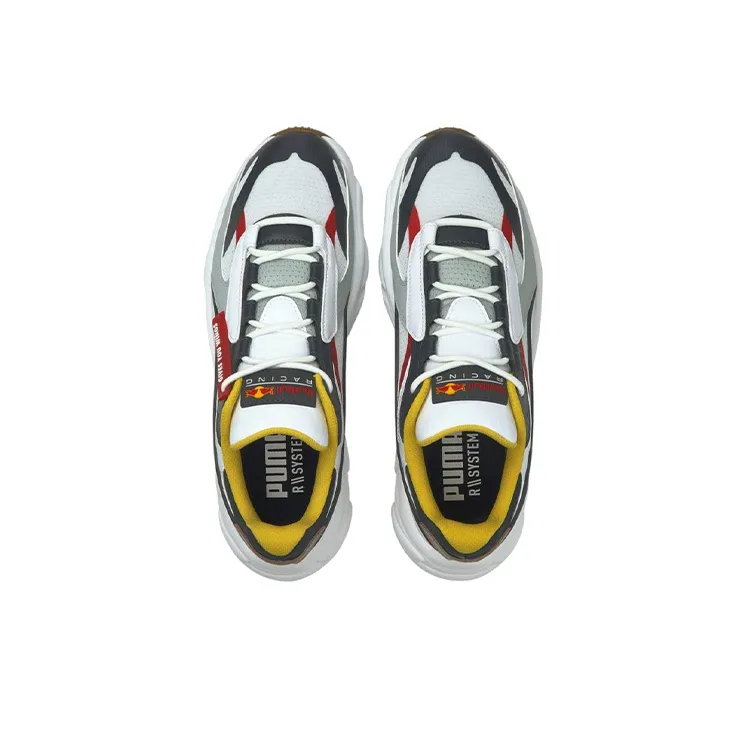 PUMA Rs Connect Casual Shoes Men Low Top White/Gray/Red/Black/Yellow-2
