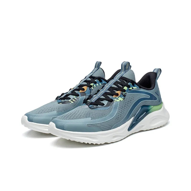 XTEP Cushioning Anti Slip Wear Resistant Breathability Low Top Casual Shoes Men's-2