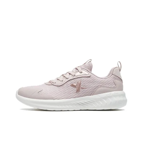 XTEP Running Shoes Women's Low-Top Light Porcelain Pink