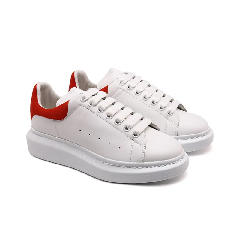 Alexander McQueen Oversized Sneaker 'White Red'-3