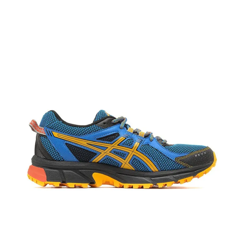 Asics Gel-Sonoma 2 Breathable Lightweight Low-Top Running Shoes Men's Blue Orange-1