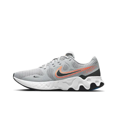 Nike Renew Ride 2 Light Smoke Grey Total Orange