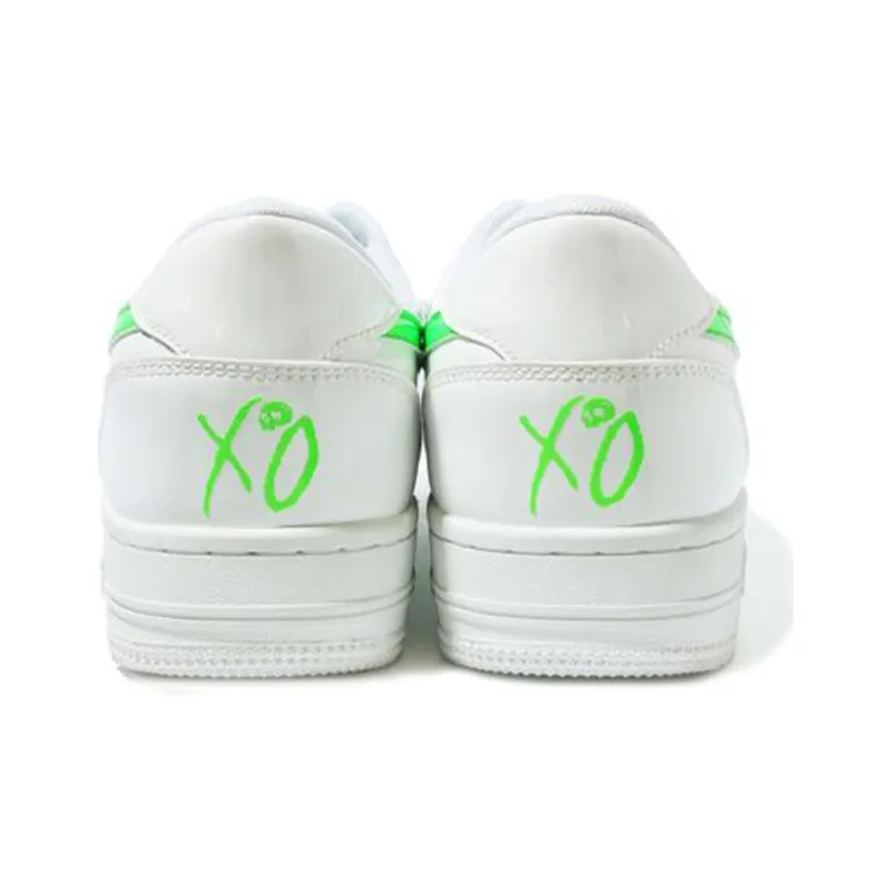 BAPE A BATHING APE Bape Sta Low The Weeknd XO White-3