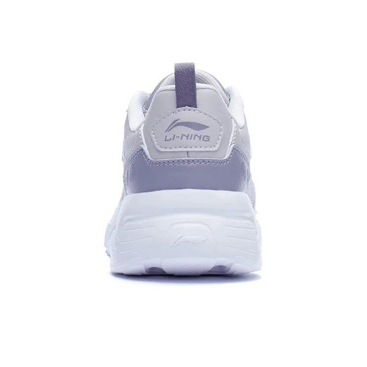 LiNing Li Ning Running Collection Cushioning Slip Resistant And Abrasion Resistant Low Top Running Shoes Women's Purple-5