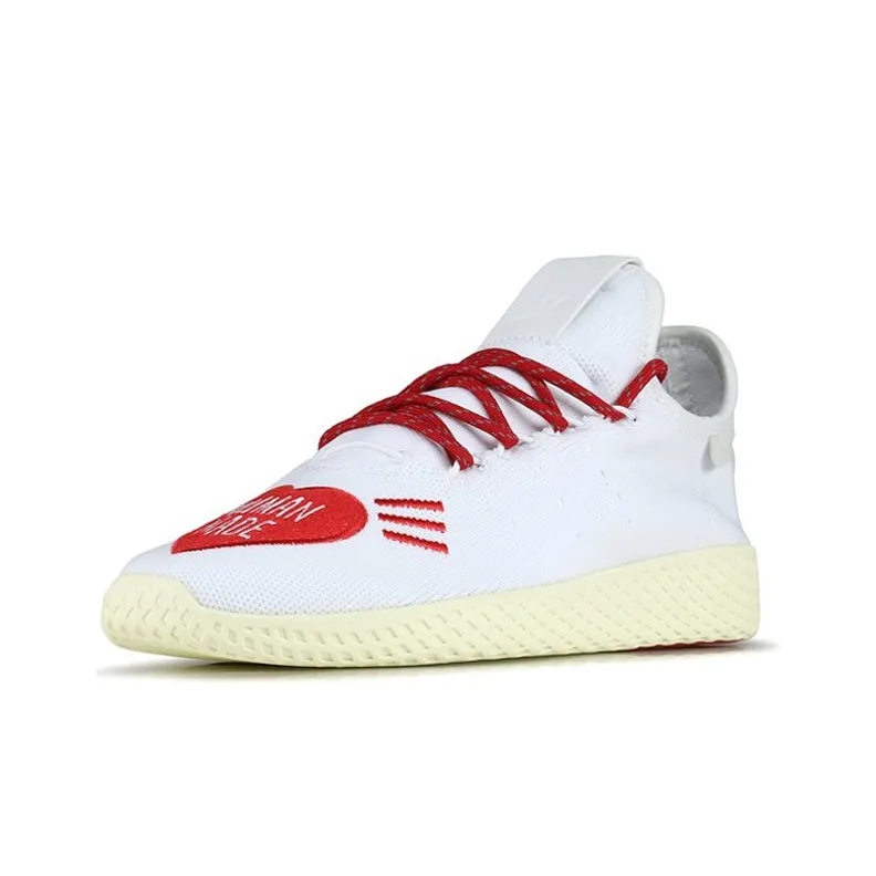 Adidas Pharrell Tennis Hu Human Made White Red-2