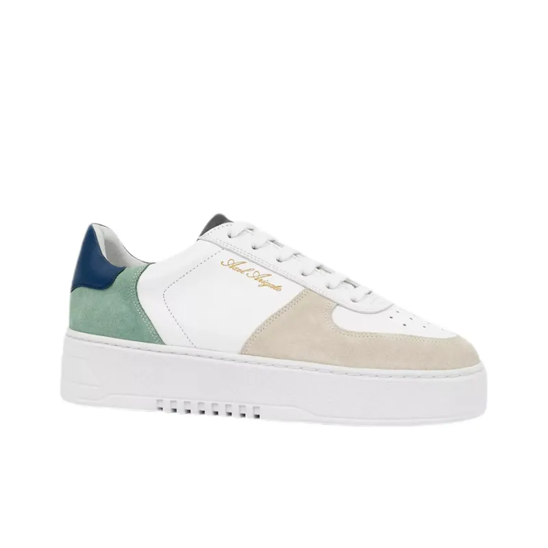 Axel Arigato Skateboard Shoes Women's Low Top White/Light Green-2