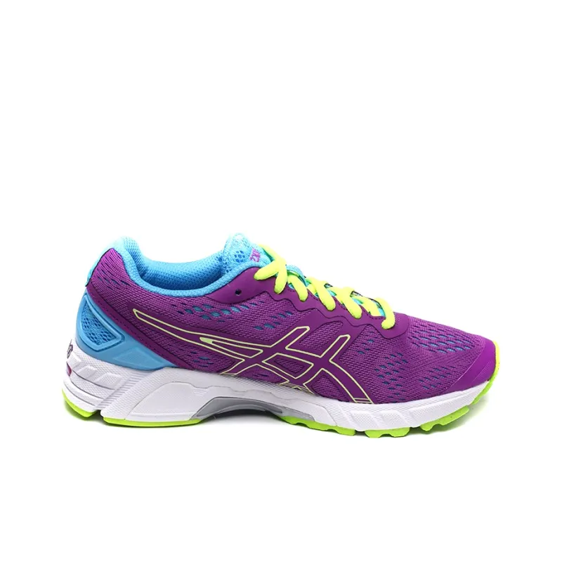 Asics Gel-DS Trainer 19 Wear-Resistant Low-Top Running Shoes Women's Purple Blue Yellow-1