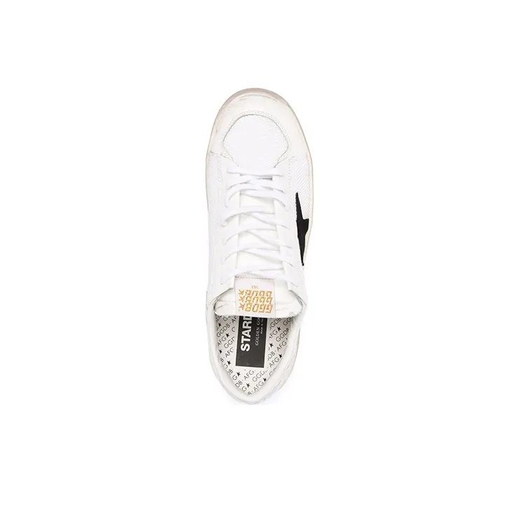 Golden Goose Stardan White Black-4