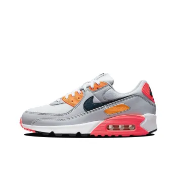 Nike Air Max 90 Grey Crimson Gold Women's