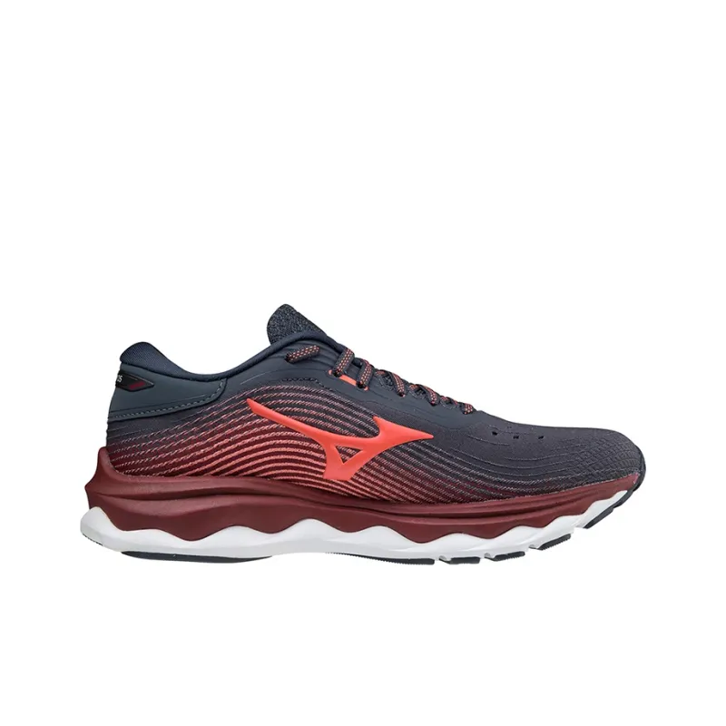 Mizuno Wave Sky 5 'Blue Red' Women's-1