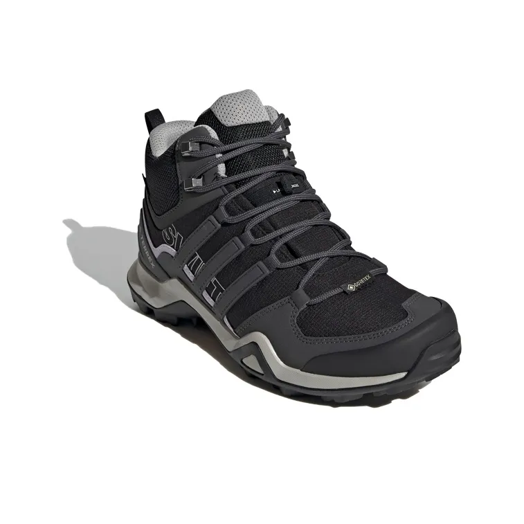 Adidas Terrex Swift R2 Mid Gore Tex 'Black Grey' Women's-2