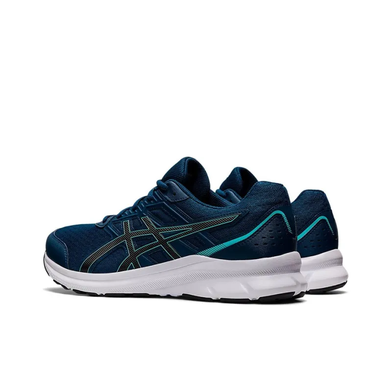 Asics Jolt 3 Anti-Slip Wear-Resistant Low-Top Athletic Shoes Men's Blue Black 4E-Width-3