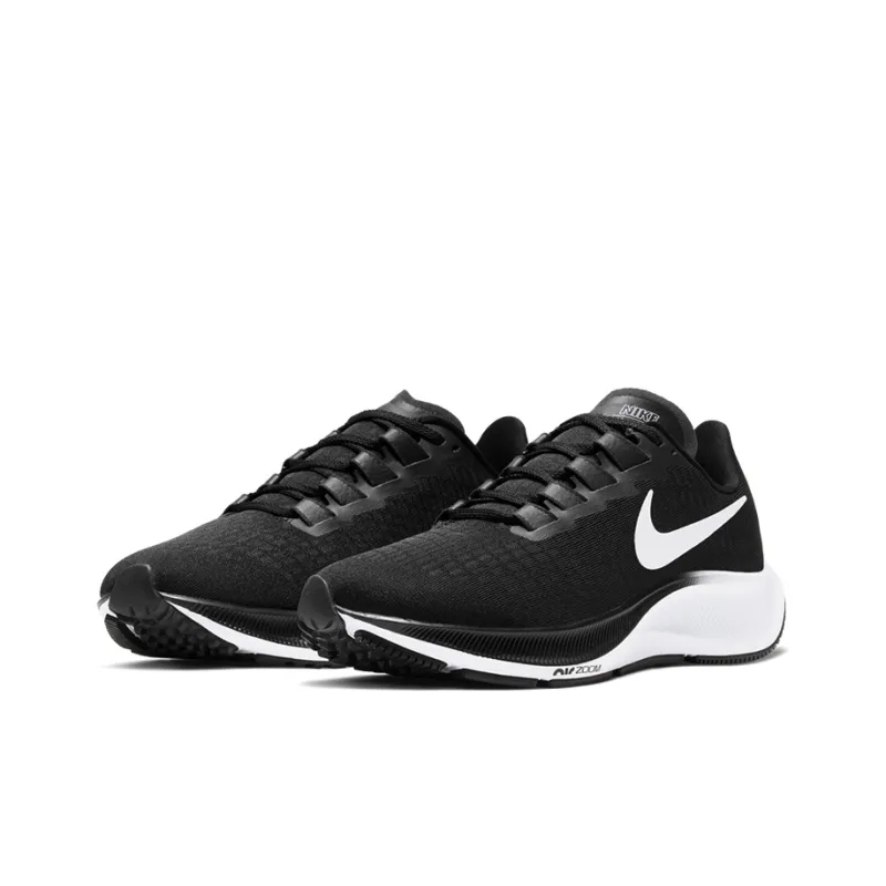 Nike Air Zoom Pegasus 37 Black White Extra Wide-2