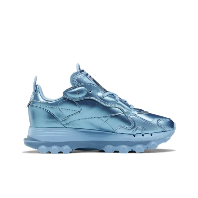Reebok Classic Leather Cardi B Fluid Blue Women's-1