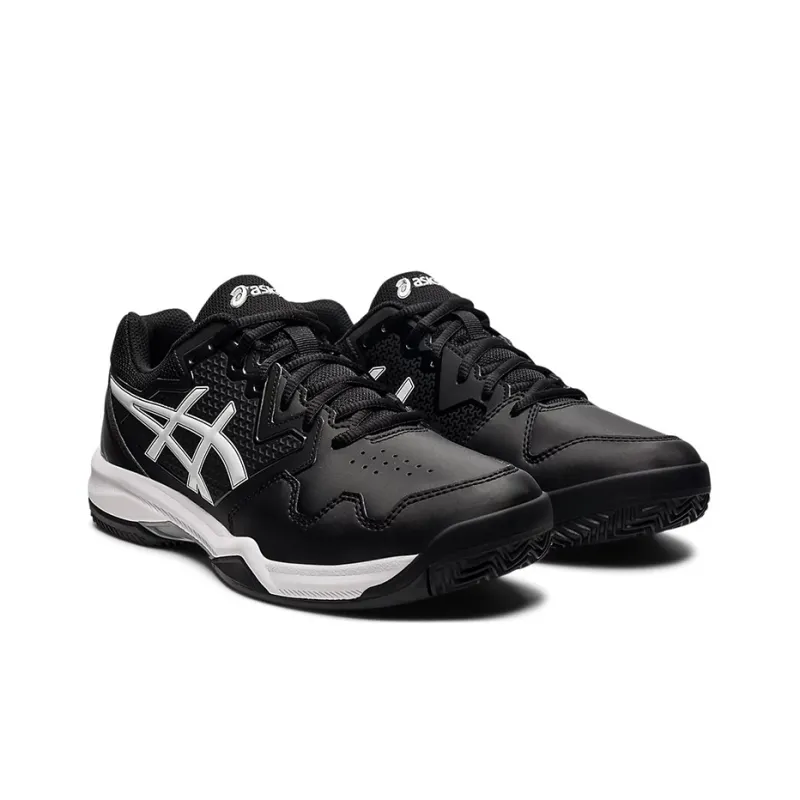 Asics Gel-Dedicate 7 Clay Breathable Low-Top Running Shoes Men's Black White-2