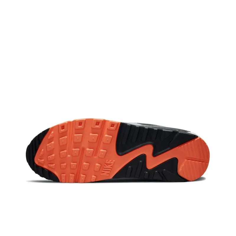 Nike Air Max 90 White Orange Black-4