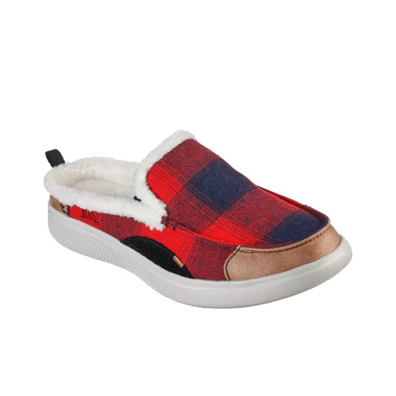 Skechers BOBS SKIPPER Cushioning Anti-Slip And Wear-Resistant Low-Top Casual Shoes Women's Red Color-2