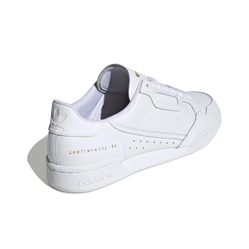 Adidas Continental 80 Gold Metallic Heel Text-2