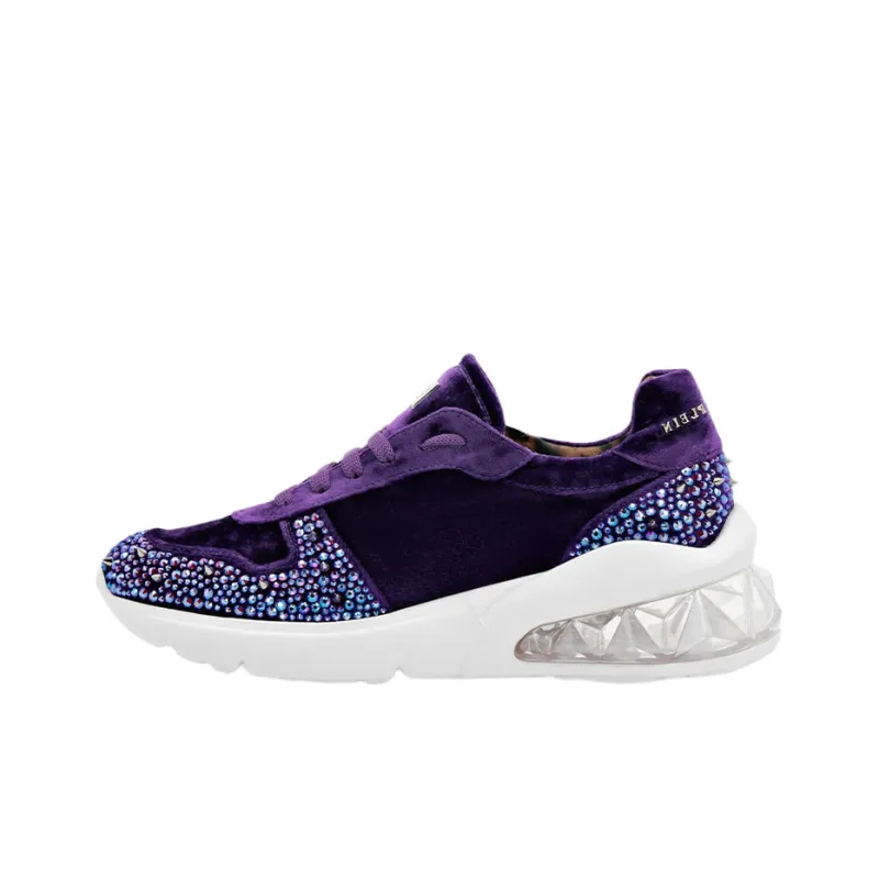 PHILIPP PLEIN Casual Shoes Women's Low-Top Purple-0