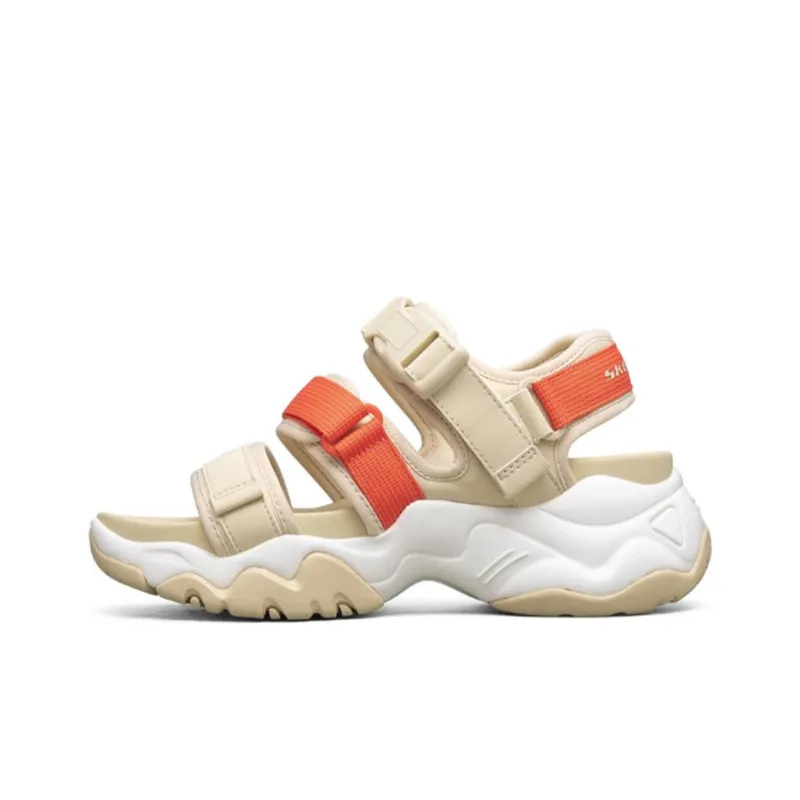 Skechers D'LITES 3.0 Beach Sandals Women's Yellow Orange-0