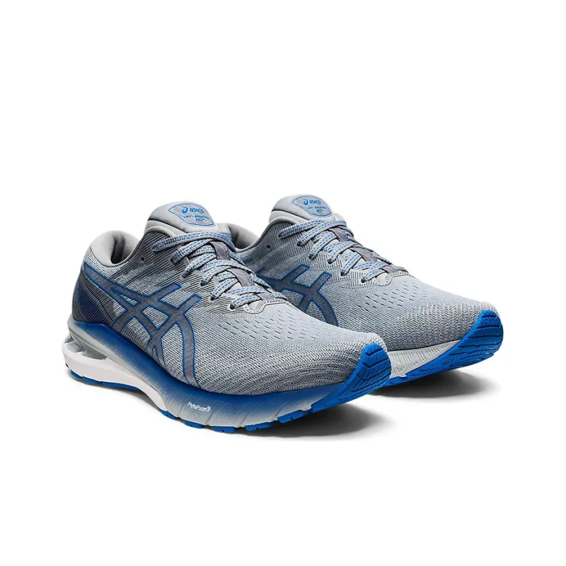Asics GT 2000 10 Sheet Rock Grey Electric Blue-2