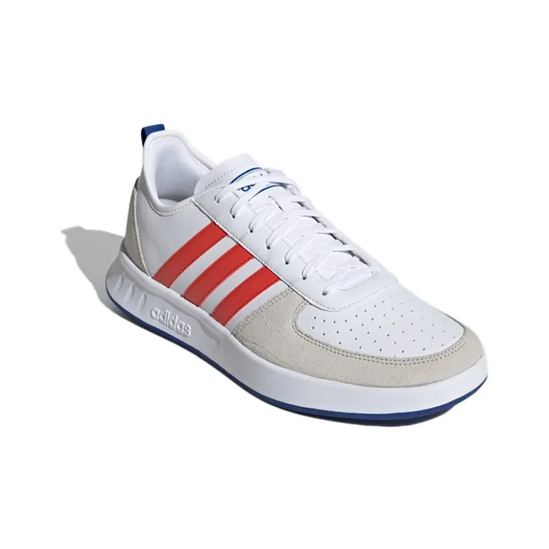 Adidas Court80s Tennis Shoes 'White Red'-2