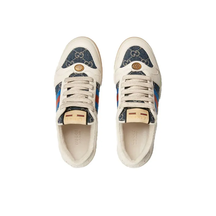 GUCCI Women's Screener 'GG Canvas Denim Ivory' Women's-2