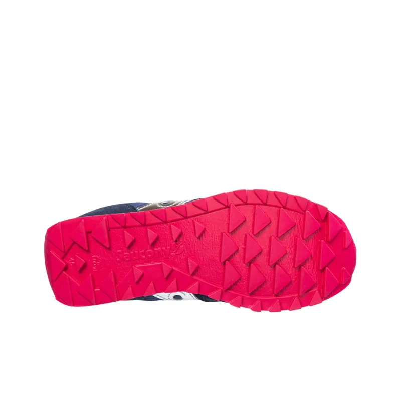 Saucony Jazz Original Low Top Running Shoes Women's Blue-4