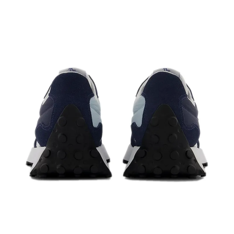 New Balance 327 Natural Indigo Blue White-5