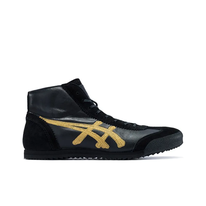 Onitsuka Tiger Mexico Mid Runner 'Black Rich Gold'-1