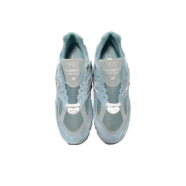 New Balance 990v2 Kith Storm Blue-3